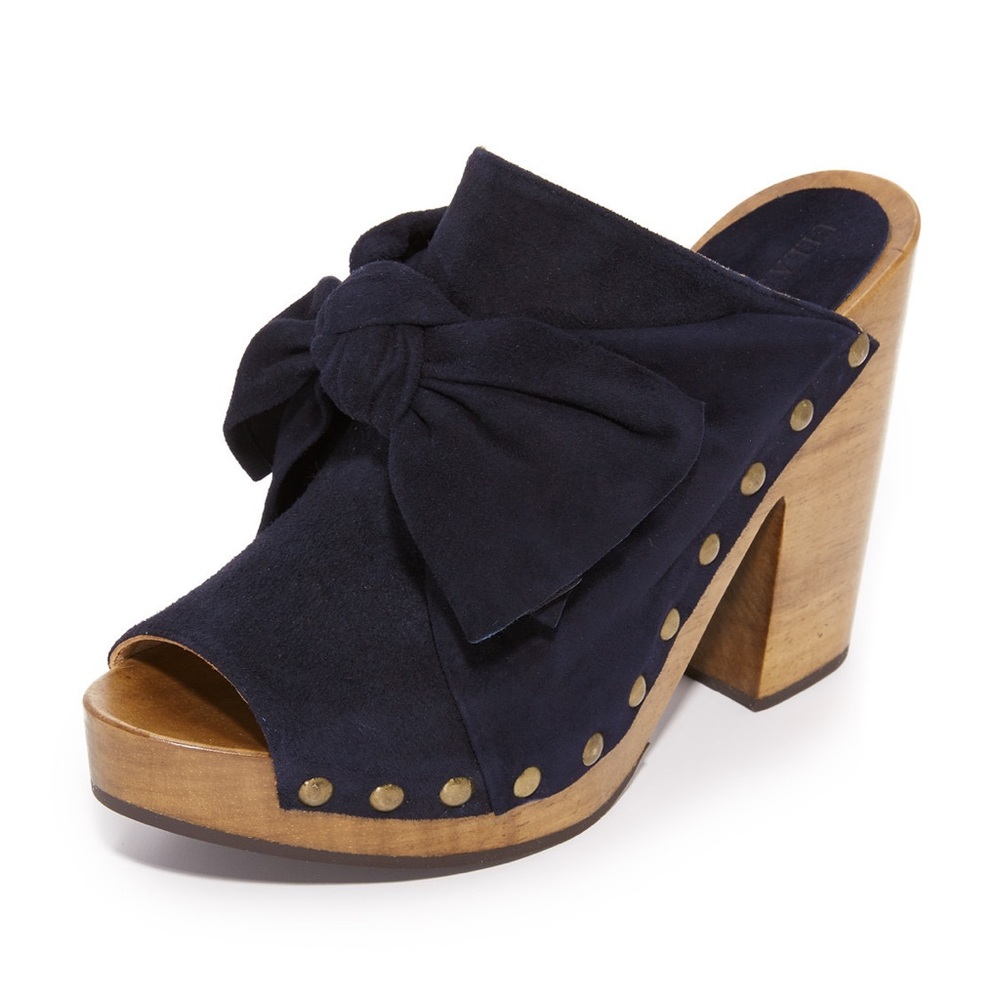 Ulla Johnson Stevie Suede Clog Wedges
